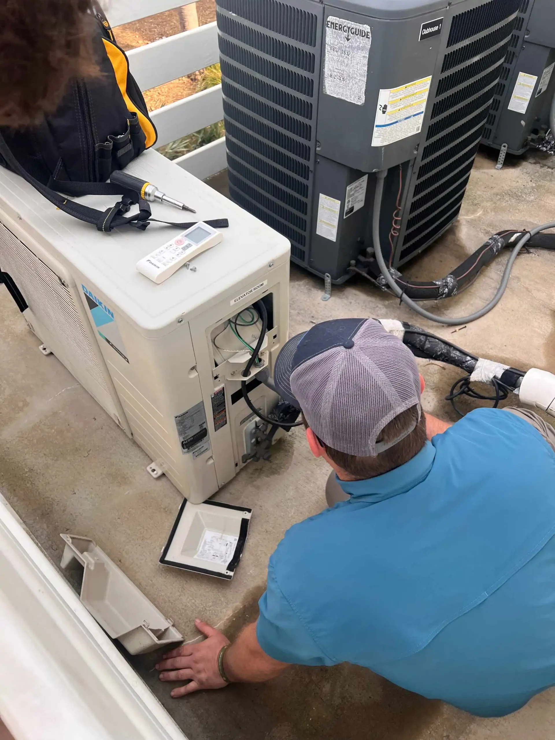 Ductless Mini Split Install